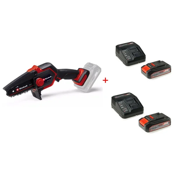 Einhell Ge-Ps 18/15 Li Bl Çift Akülü 2.5 Ah Ağaç Budama Makinesi - Görsel 3