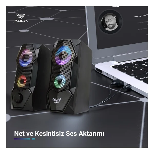 Aula N-301 1+1 10 W Hoparlör - Görsel 4