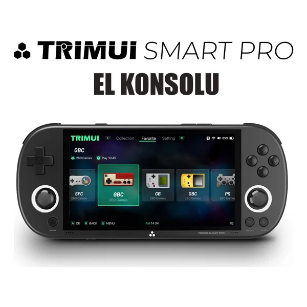 Trimui Smart Pro El Oyun Konsolu (128 GB Depolama) - Görsel 8