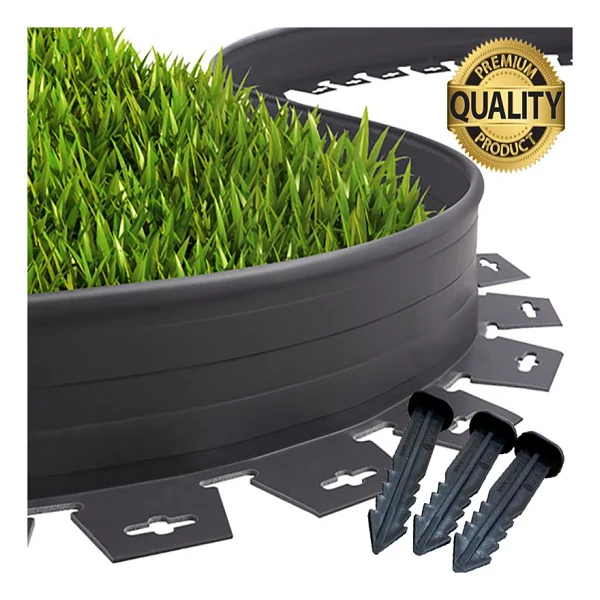 Lux Garden Çim Ayırıcı 10 M Yeşil Çim Sınırlayıcı Taş Toprak Ayıracı Çim Ayracı Çim Ayırıcı Bariyeri - Görsel 7