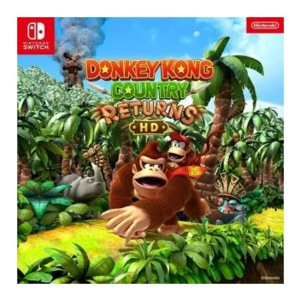 Donkey Kong Country Returns HD Nintendo Switch Oyunu - Görsel 5