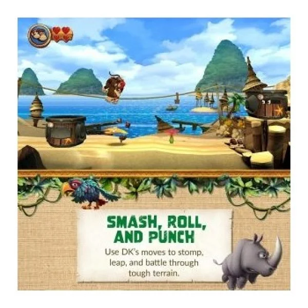 Donkey Kong Country Returns HD Nintendo Switch Oyunu - Görsel 2
