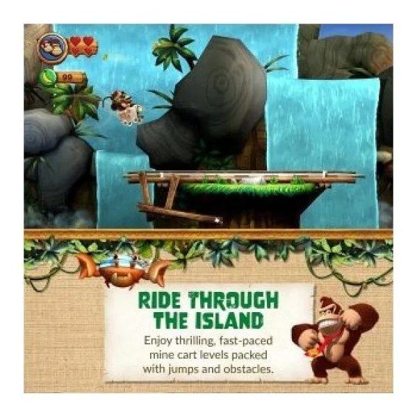 Donkey Kong Country Returns HD Nintendo Switch Oyunu - Görsel 4