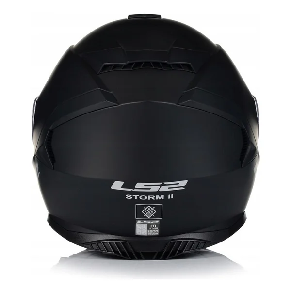 Ls2 Storm 2 Mat Siyah Full Face Motor Kaskı - Görsel 3
