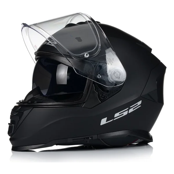 Ls2 Storm 2 Mat Siyah Full Face Motor Kaskı - Görsel 4