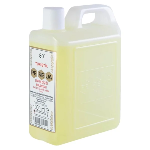 Pereja Limon Kolonyası 80 Derece Bidon 1 Lt - Görsel 2