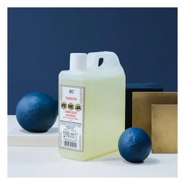 Pereja Limon Kolonyası 80 Derece Bidon 1 Lt - Görsel 3
