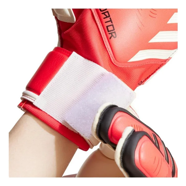 Adidas Predator Match Fingersave Jh3802 Kırmızı Kaleci Eldiveni - Görsel 7