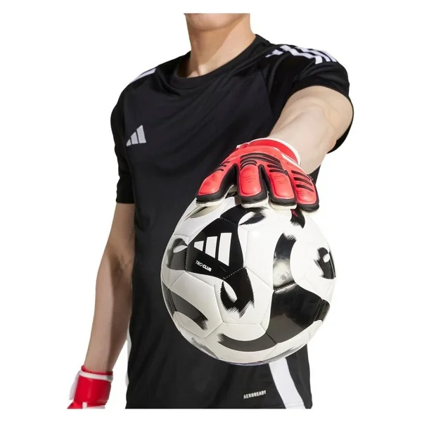 Adidas Predator Match Fingersave Jh3802 Kırmızı Kaleci Eldiveni - Görsel 10
