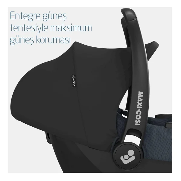 Maxi-Cosi Leona2 Cabriofix Graphite Travel Sistem Bebek Arabası - Görsel 8
