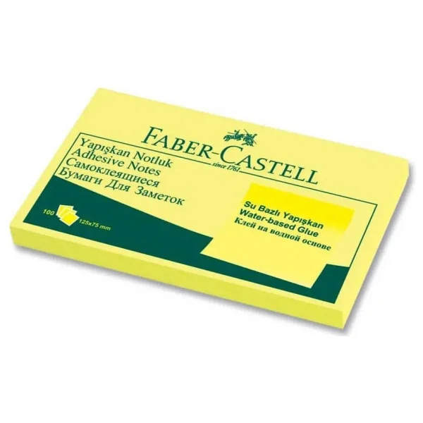 Faber-Castell 125x75 Mm Yapışkan Not Kağıdı - Görsel 3