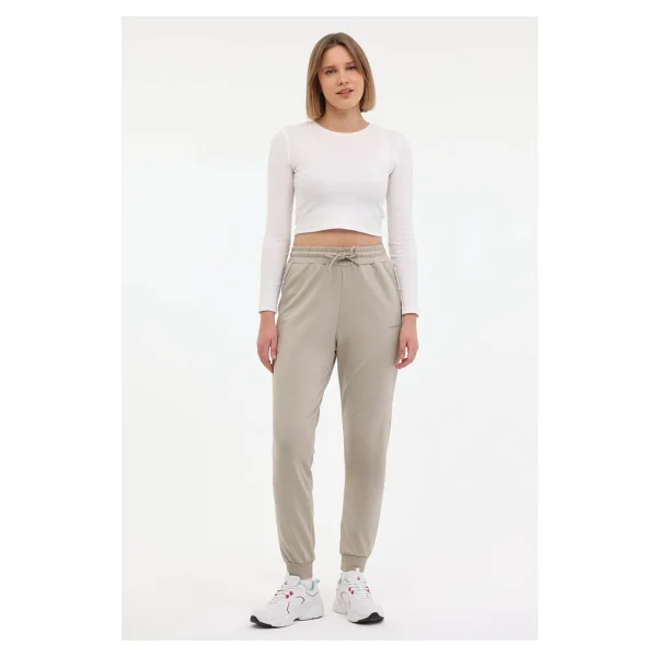 Lumberjack Wb Jogger 22ct133 Haki Kadın Eşofman Altı - Görsel 3