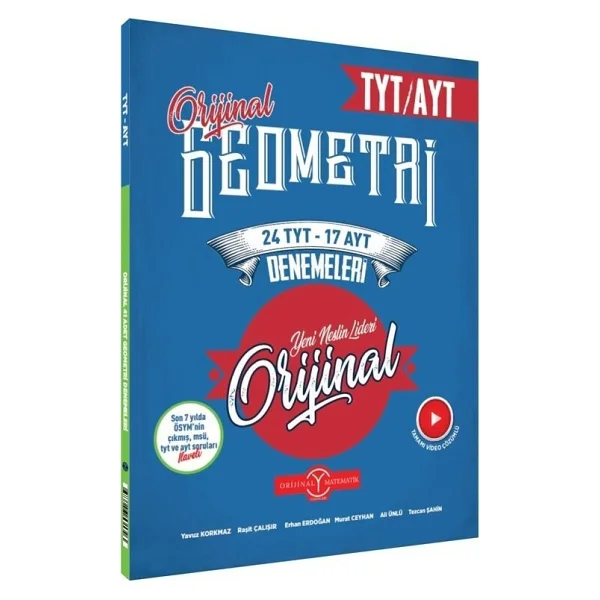 Orijinal Yayınları Tyt-Ayt Geometri 24 Tyt 17 Ayt Deneme - Görsel 2