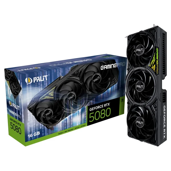 Palit RTX 5080 Gamingpro Ne75080019t2-Gb2031a 256 Bit Gddr7 16 GB Ekran Kartı - Görsel 8
