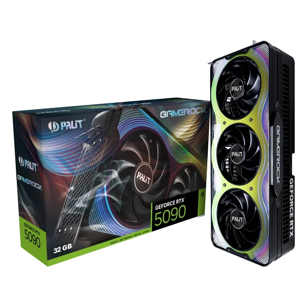 Palit RTX 5090 Gamerock Ne75090019r5-Gb2020g 512 Bit Gddr7 32 GB Ekran Kartı - Görsel 8