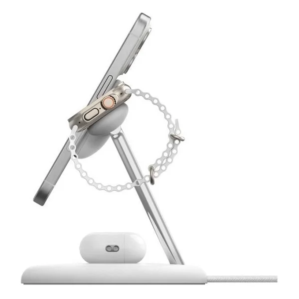 Belkin Boostcharge Pro Qi2 Wız023vfbk Magsafe 3in1 Kablosuz Hızlı Şarj Aleti - Görsel 2