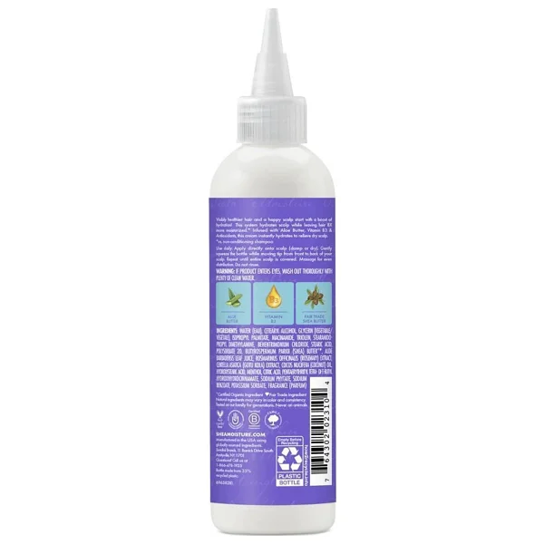 Shea Moisture Aloe Butter Saç Derisi Nemlendirici Durulanmayan Saç Kremi 118ml - Görsel 2