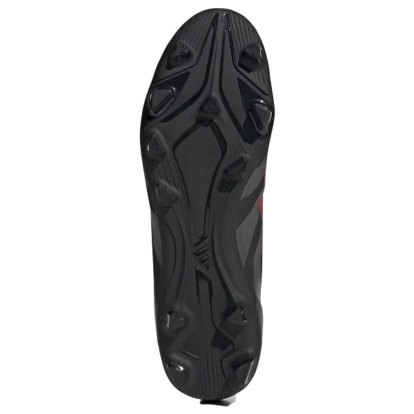 Adidas Predator Club Fg/Mg Id1325 Siyah-Kırmızı Krampon - Görsel 5