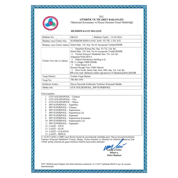 Superpool Superminus 10 Kg Toz Ph Düşürücü - Görsel 2
