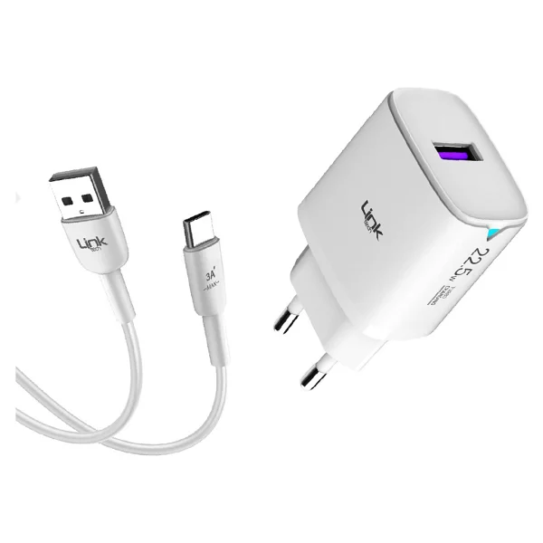 Linktech C306 22.5 W Type-C Kablolu Hızlı Şarj Aleti - Görsel 7