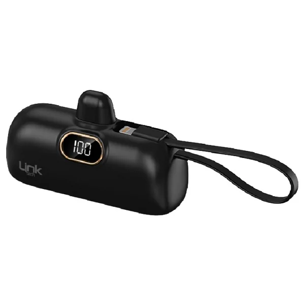 Linktech Ep52 4800 mAh Lightning Kablolu Powerbank - Görsel 2