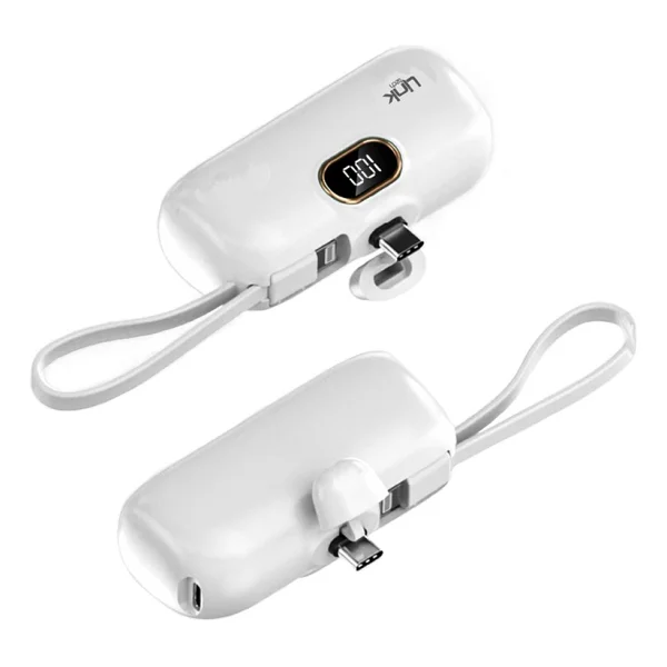LinkTech EP52 4800 mAh Lightning Kablolu Powerbank