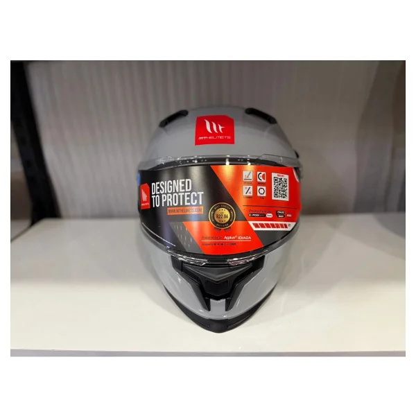 Mt Braker Sv Nardo Gri Full Face Motor Kaskı - Görsel 3