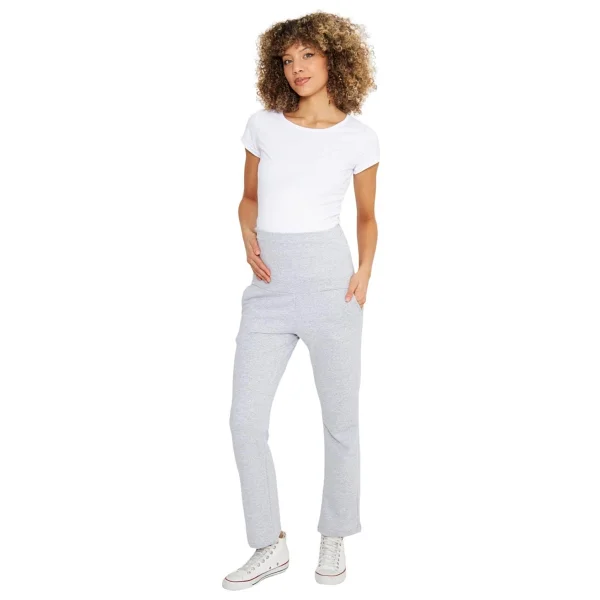 Luvmabelly - Myra8600 - Örme Hamile Eşofman Altı Siyah - Görsel 9