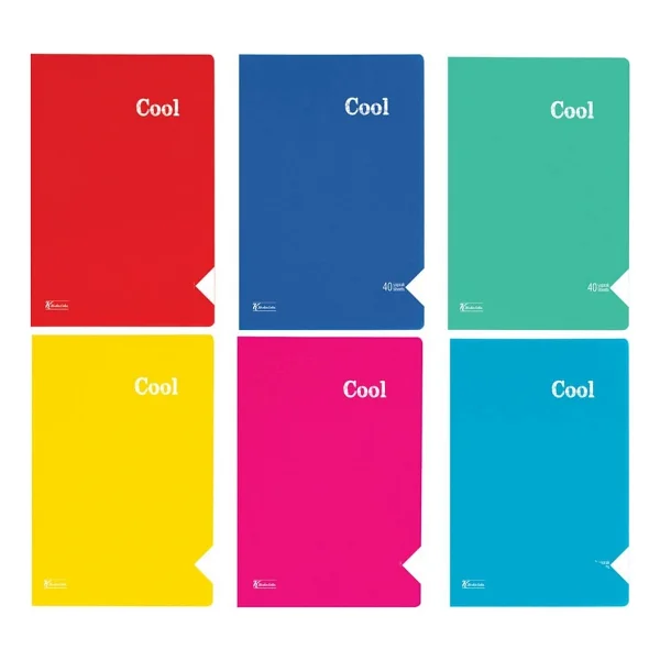 Keskin Color Cool Dikişli A4 100 Yaprak Kareli Defter - Görsel 2
