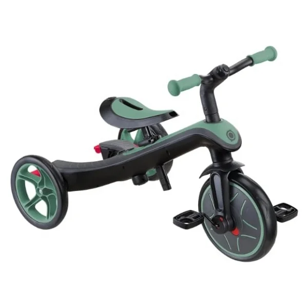 Globber Explorer Trike 4 İn 1 Zeytin Yeşili Bebek Bisikleti - Görsel 5
