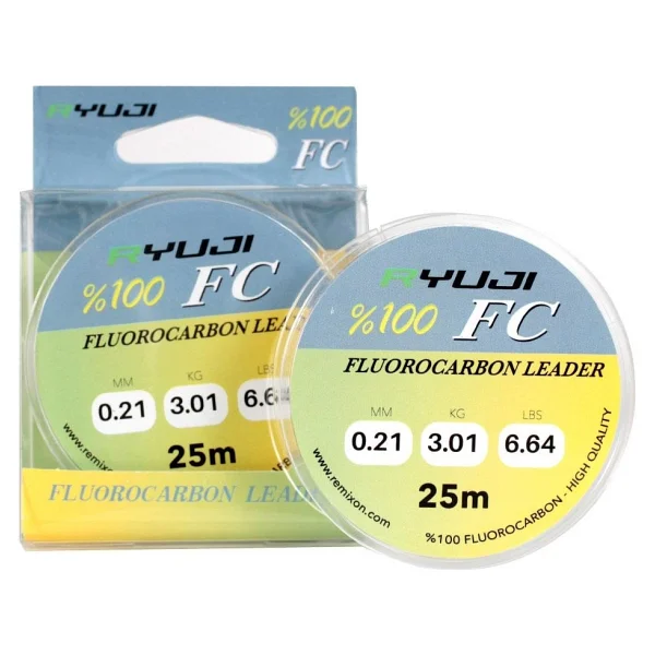 Ryuji Fluoro 25 M 0.21 Mm 3 Kg Fluorocarbon Misina - Görsel 7