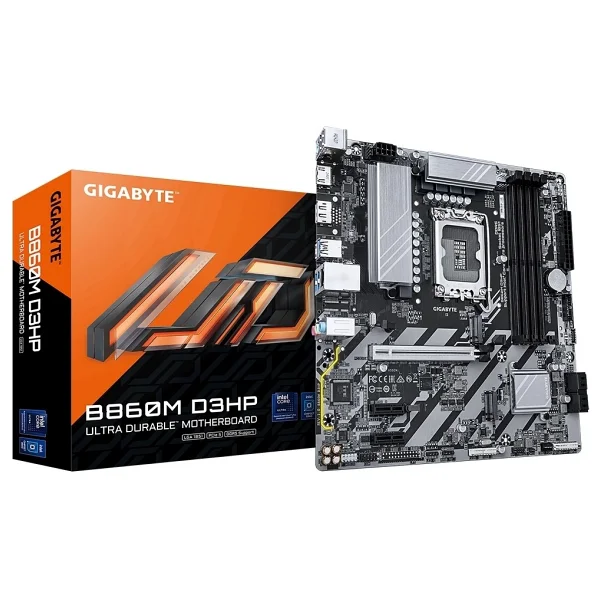 Gigabyte B860M-D3HP 4x DDR5 DP/HDMI 2x M.2 USB3.2 1851P Anakart - Görsel 5