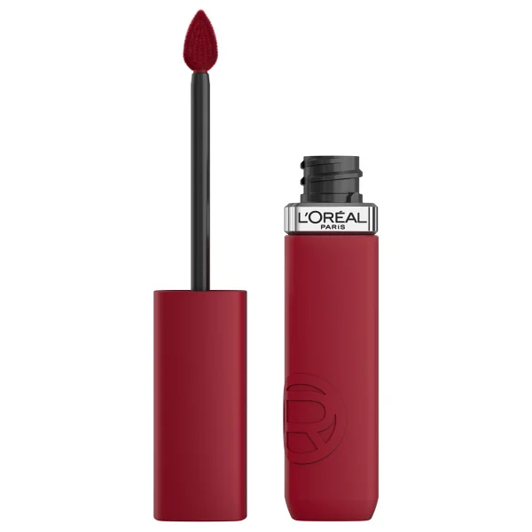L'oreal Paris Infaillible Laque Resistance 420 Le Rouge Paris Likit Ruj - Görsel 9