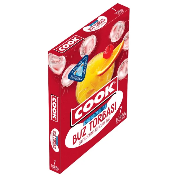 Cook Kendinden Kilitli Buz Torbası 7'li - Görsel 2