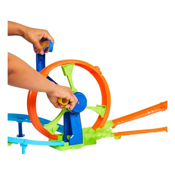 Hot Wheels Hızlı Fırlatma Ve Döngü Parkuru Oyun Seti Jbx65 - Görsel 5