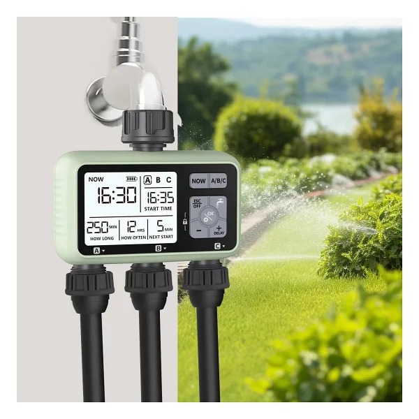 Hitit 3 Çıkışlı Elektronik Su Zamanlayıcı - Görsel 2