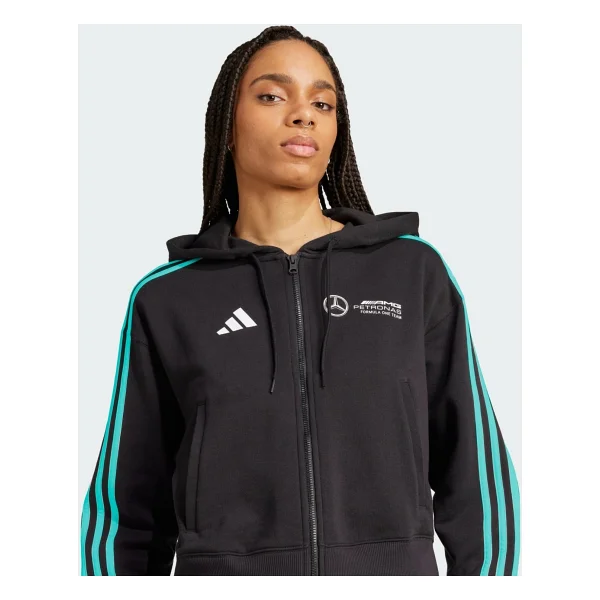 Adidas Mercedes Amg Petronas Formula One Team Dna Jv5437 Erkek Eşofman Üstü - Görsel 4