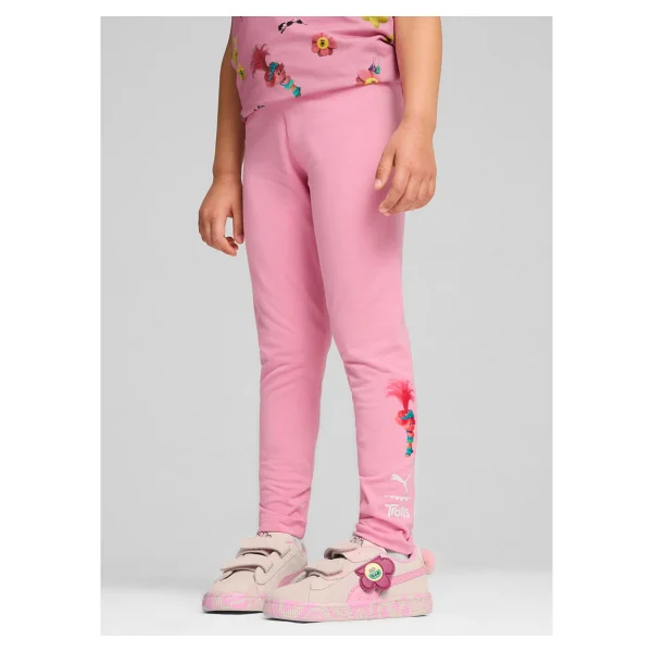 Puma Pembe Kız Çocuk Tayt 62766248-Puma X Trolls Leggings - Görsel 7