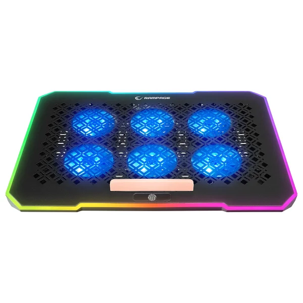 Rampage Freez S48 RGB 6 Fanlı 15.6" Laptop Soğutucu - Görsel 8
