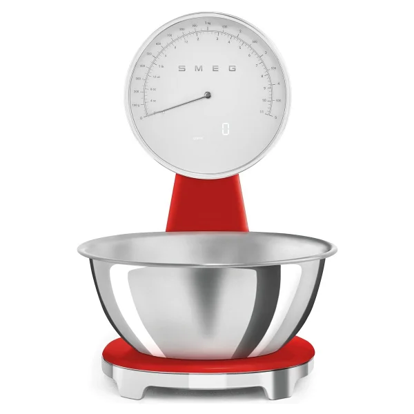 Smeg Retro Ksf01rdww Kırmızı Mutfak Tartısı - Görsel 3