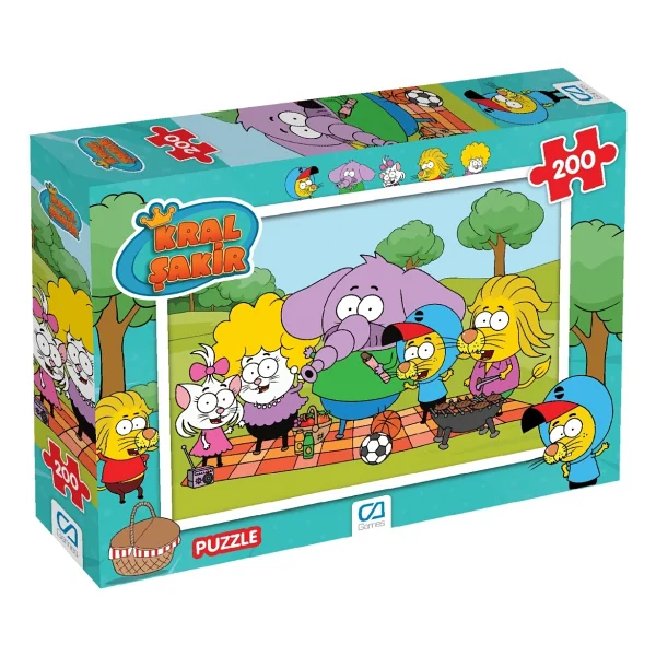 Ca Games Kral Şakir 200 Parça Puzzle 6028 - Görsel 3
