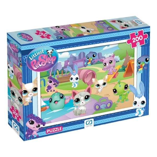 Ca Games Littlest Pet Shop 200 Parça Puzzle 5018 - Görsel 3