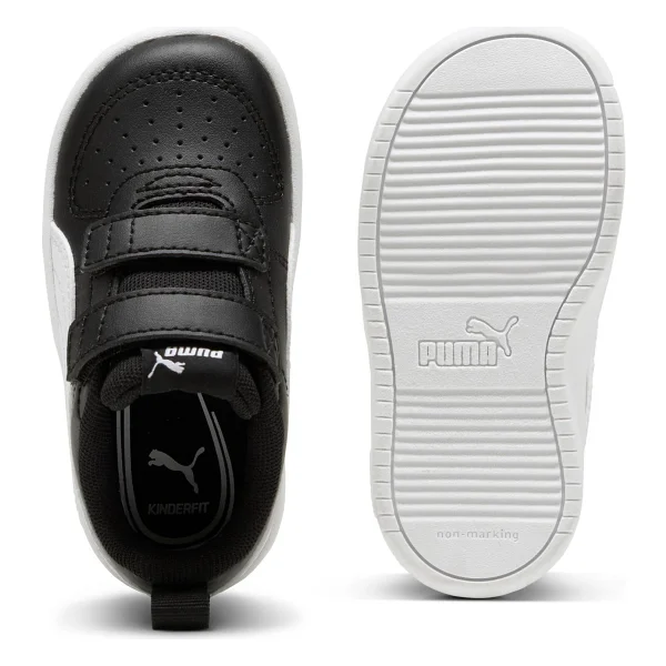 Puma Rickie V Inf 391328-11 Siyah Bebek Spor Ayakkabı - Görsel 3