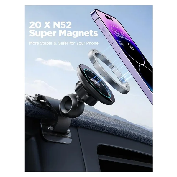 Joyroom Jr-Zs366 Manyetik Araç Telefon Tutucu - Görsel 5