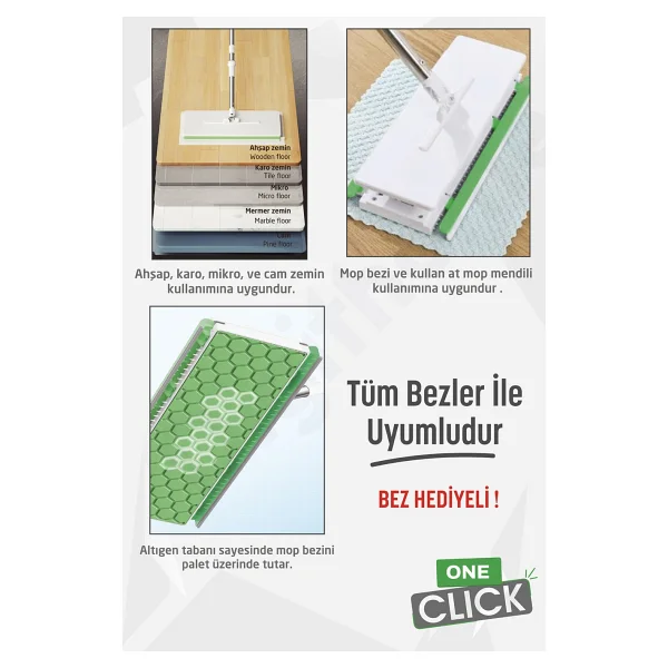 Digithome One Click Akıllı Mop Paleti - Görsel 3