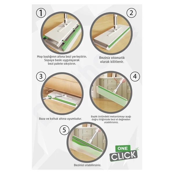 Digithome One Click Akıllı Mop Paleti - Görsel 4