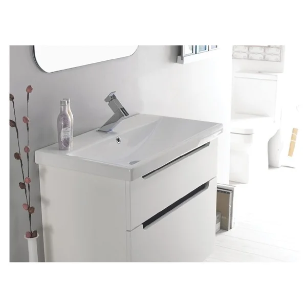 Turkuaz Seramik Elite 70x45 Cm Etajerli Lavabo - Görsel 4