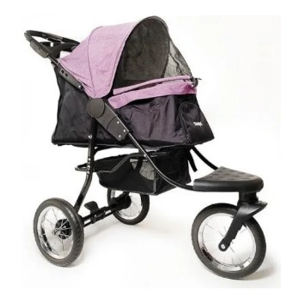 Zampa Ricciardo 54x104x101 Cm Pembe Kedi Arabası - Görsel 2