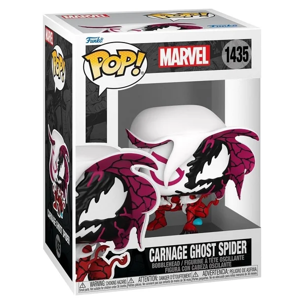 Funko Pop Marvel 1435 Carnage Ghost Spider Figür - Görsel 2