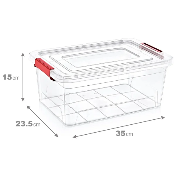Smartware 10'lu Set Smart Box 8,5 Lt - Görsel 3